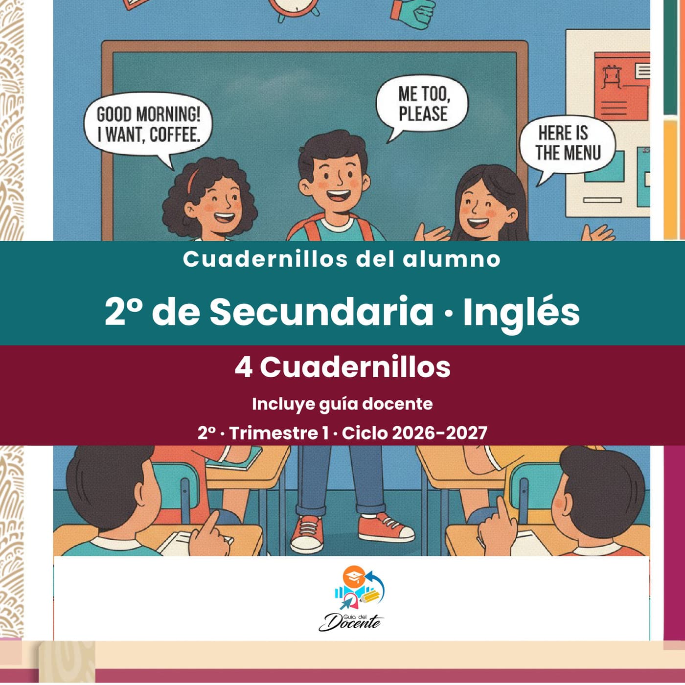 Cuadernillos del alumno — Secundaria (Inglés II) ciclo 2026-2027