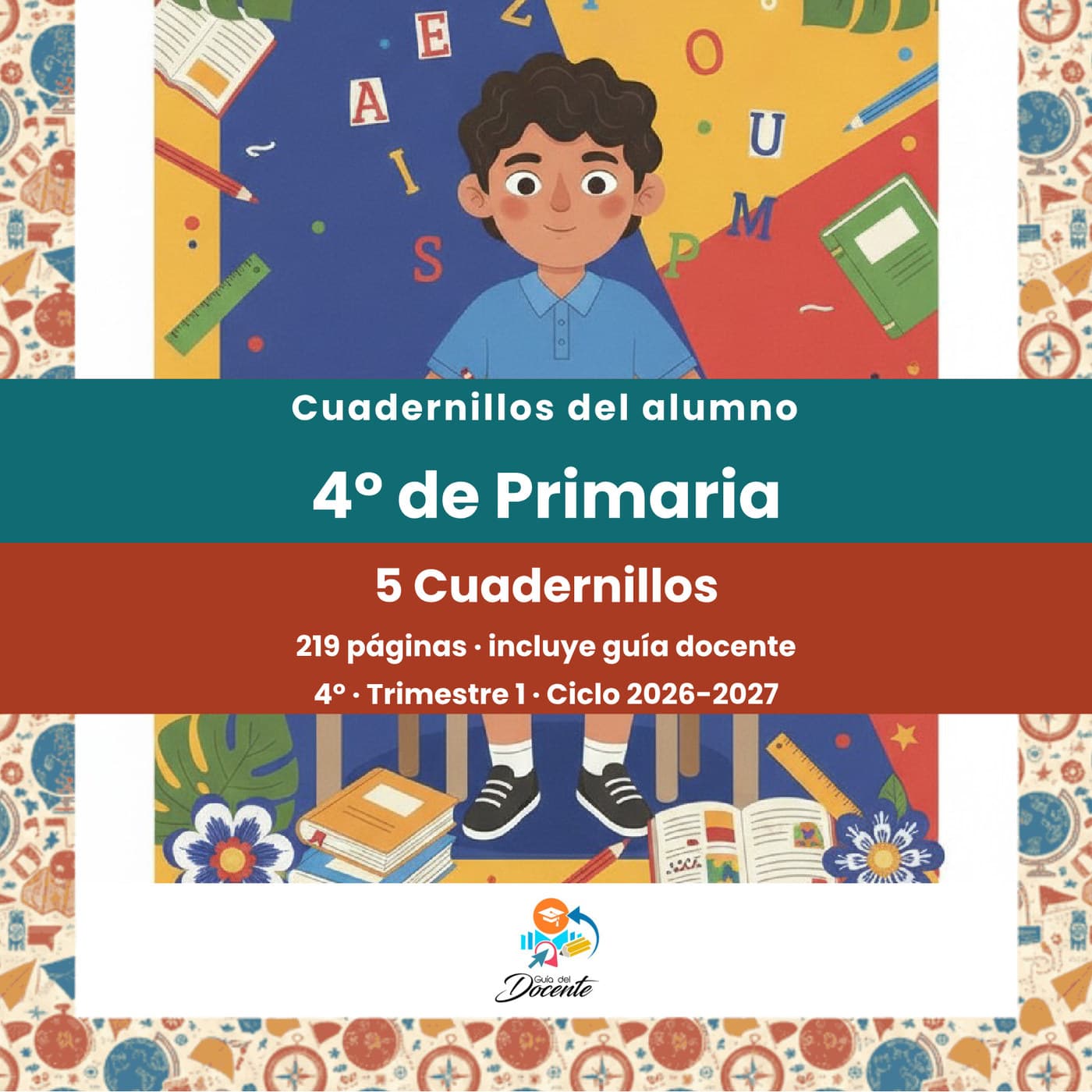 Cuadernillos del alumno — Primaria (Cuarto Grado) ciclo 2026-2027