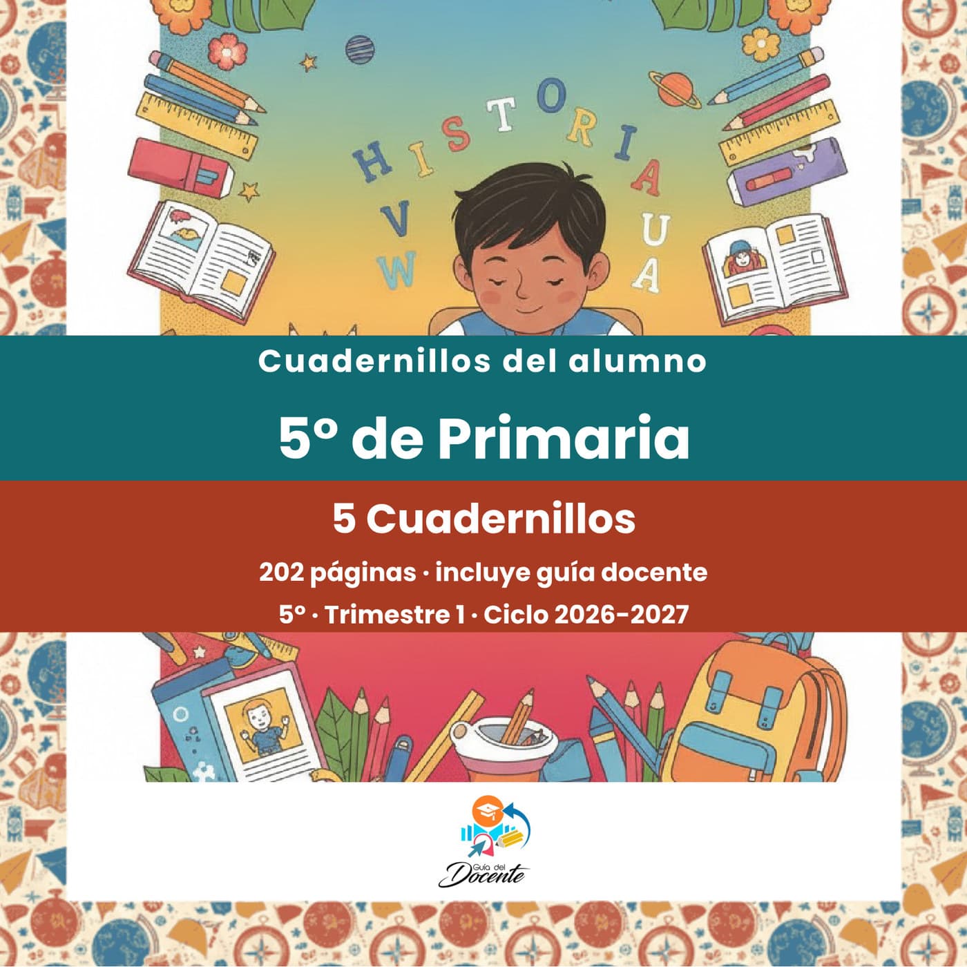 Cuadernillos del alumno — Primaria (Quinto Grado) ciclo 2026-2027