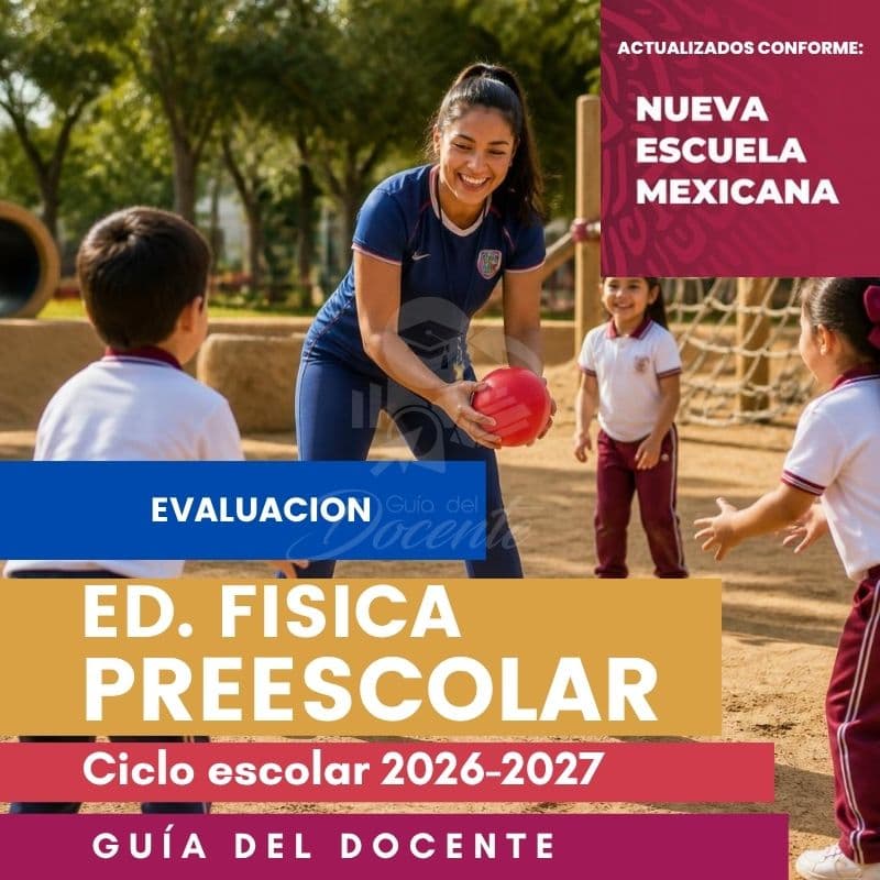 Evaluaciones — Preescolar (Educación Física) ciclo 2026-2027