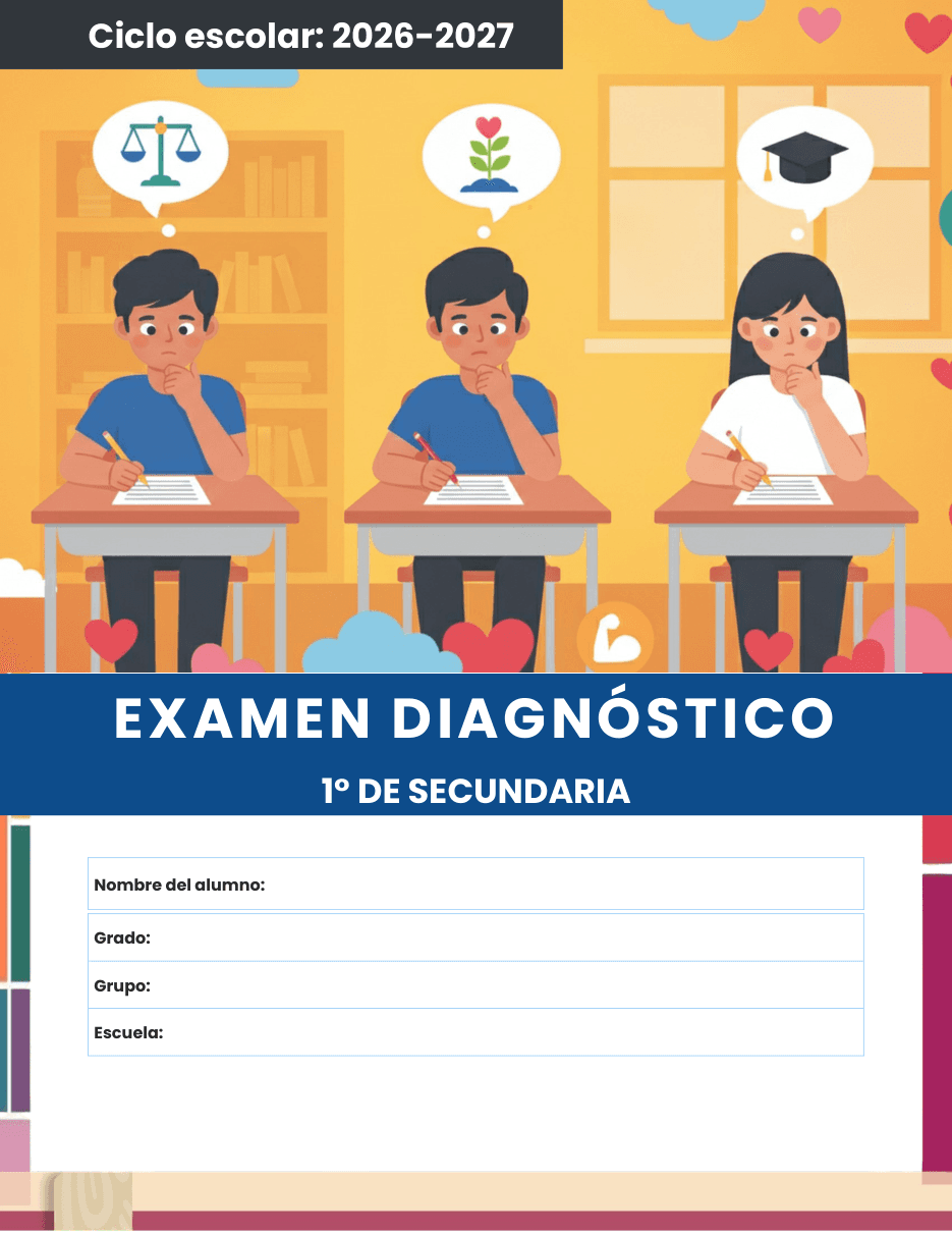 Evaluaciones — Secundaria (Educación Socioemocional) ciclo 2026-2027