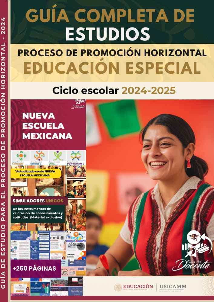 Examen Proceso de Promoción (Horizontal) Educación Especial + Temario Desarrollado + Curso 2024
