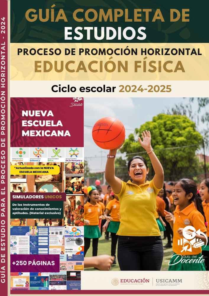 Examen Proceso de Promoción (Horizontal) Educación Fisica + Temario Desarrollado + Curso 2024
