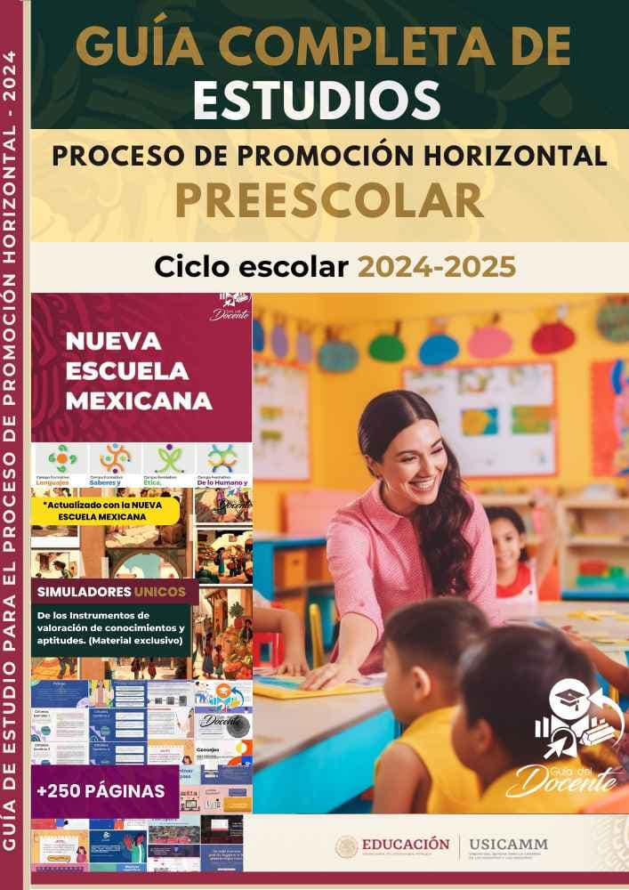 Examen Proceso de Promoción (Horizontal) Preescolar + Temario Desarrollado + Curso 2024
