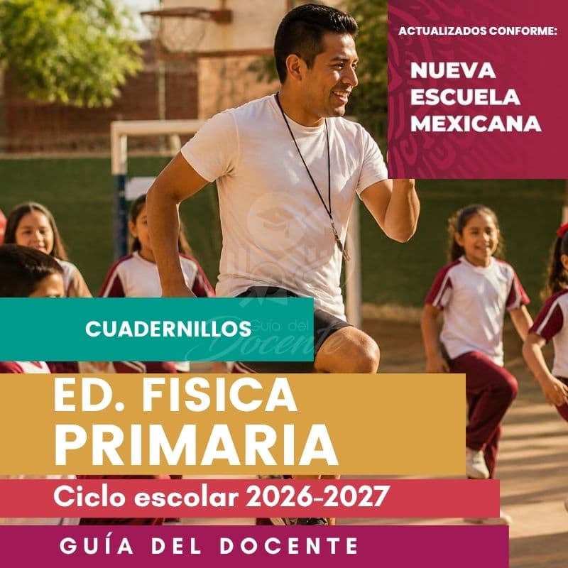 Cuadernillos del alumno Primaria Educación Física ciclo 2026-2027
