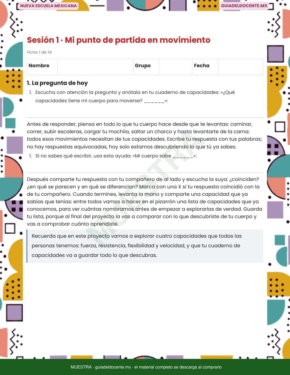 Una ficha del alumno completa