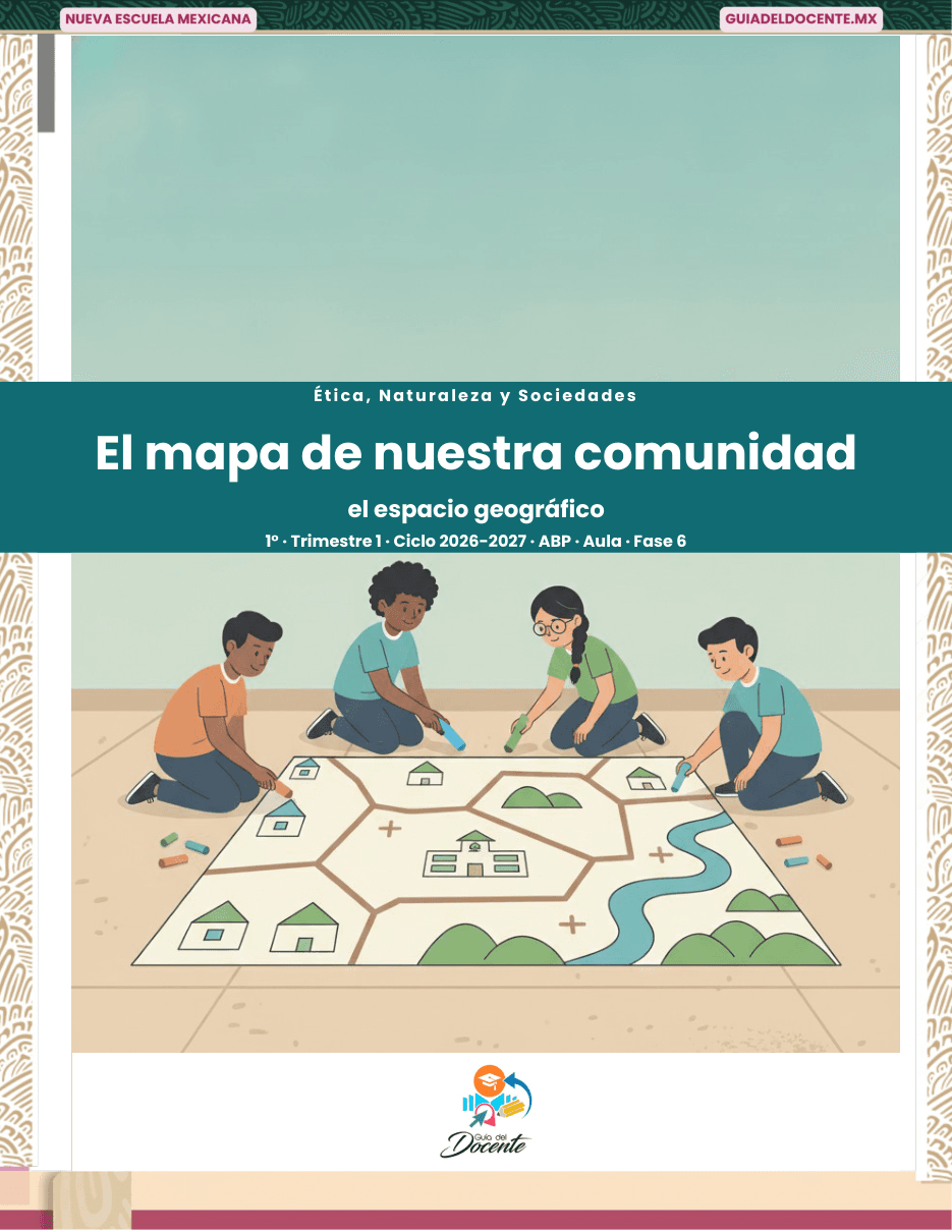Portada de El mapa de nuestra comunidad