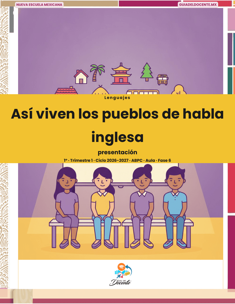 Portada de Así viven los pueblos de habla inglesa