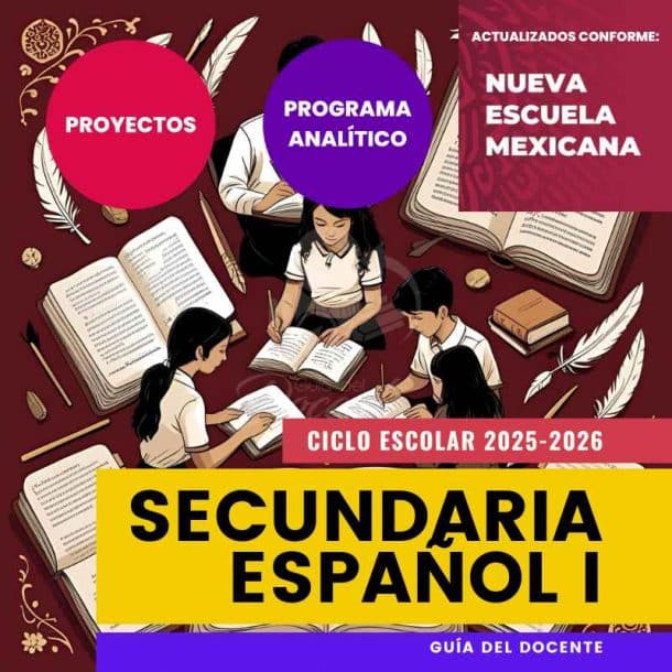 Planeación Nueva Escuela Mexicana Secundaria Español I ciclo 2025-2026