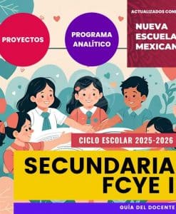 Planeación Nueva Escuela Mexicana Secundaria Formación Cívica y Ética I ciclo 2025-2026