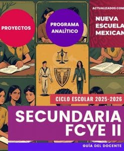 Planeación Nueva Escuela Mexicana Secundaria Formación Cívica y Ética II ciclo 2025-2026