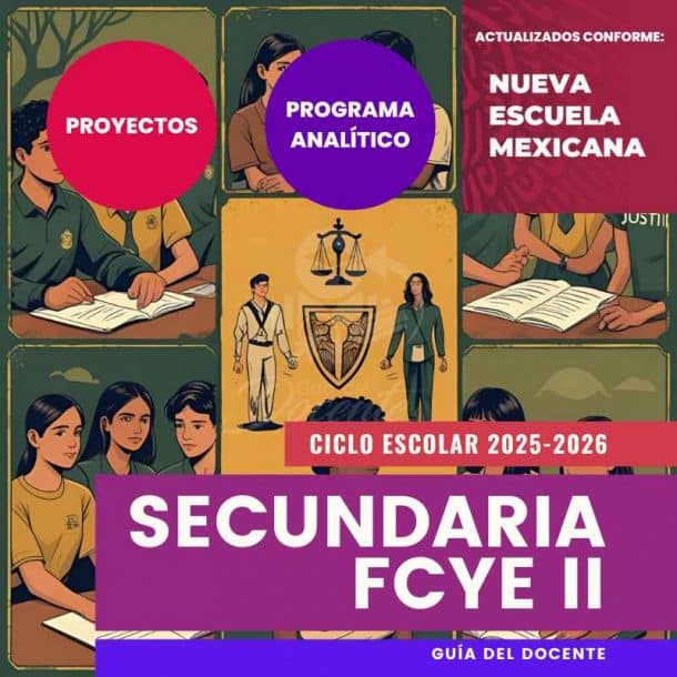 Planeación Nueva Escuela Mexicana Secundaria Formación Cívica y Ética II ciclo 2025-2026