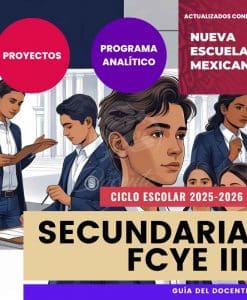 Planeación Nueva Escuela Mexicana Secundaria Formación Cívica y Ética III ciclo 2025-2026