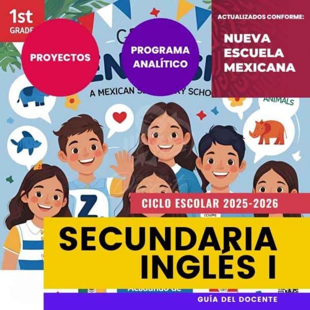 Planeación Nueva Escuela Mexicana Secundaria Ingles I ciclo 2025-2026
