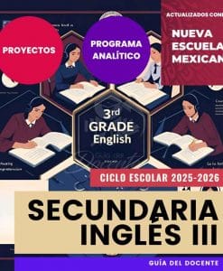 Planeación Nueva Escuela Mexicana Secundaria Ingles III ciclo 2025-2026