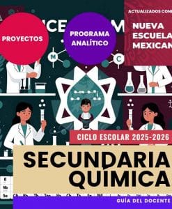 Planeación Nueva Escuela Mexicana Secundaria Química (Ciencias III) ciclo 2025-2026