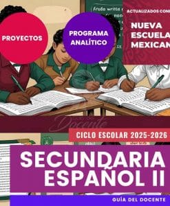 Planeación Nueva Escuela Mexicana Secundaria Español II ciclo 2025-2026