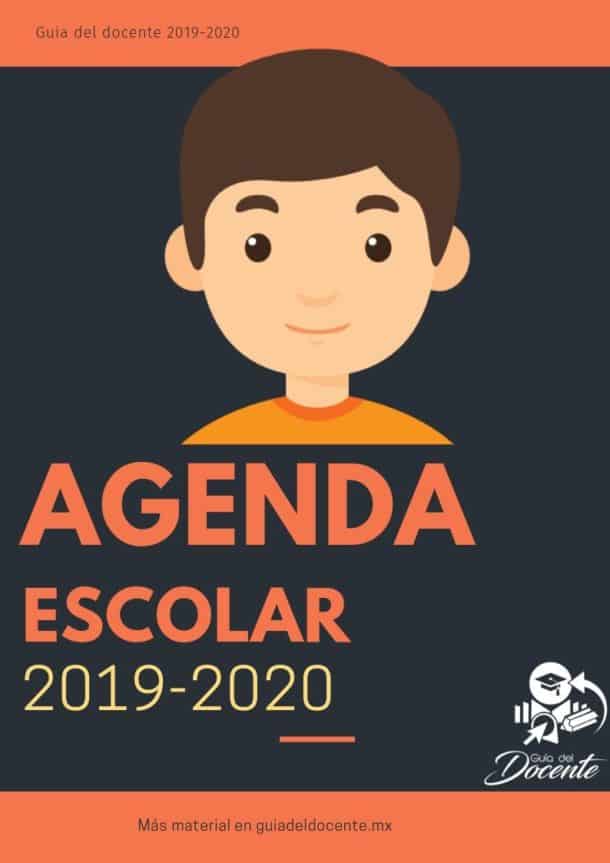 Agenda escolar 2019-2020 Hombre