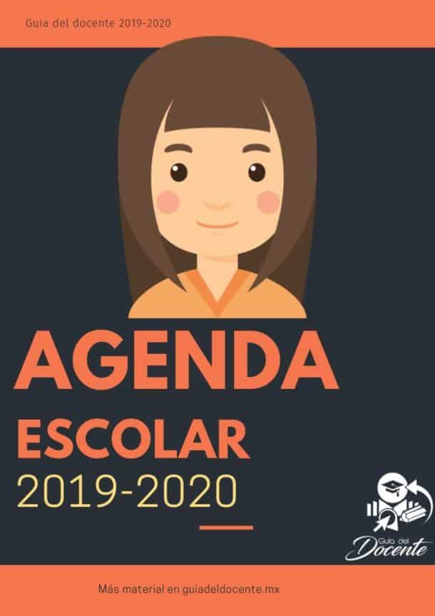 Agenda escolar 2019-2020 Mujer