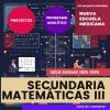 Planeación Nueva Escuela Mexicana Secundaria Matemáticas III ciclo 2025-2026