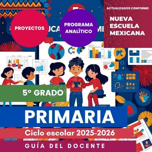 Planeación Nueva Escuela Mexicana Primaria (Quinto Grado) ciclo 2025-2026
