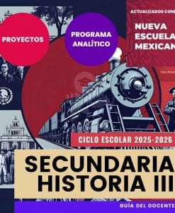 Planeación Nueva Escuela Mexicana Secundaria Historia III ciclo 2025-2026