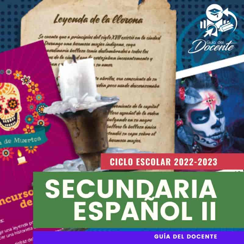 Planeación trimestral Secundaria Español II (NUEVO MODELO EDUCATIVO) ciclo  2022-2023