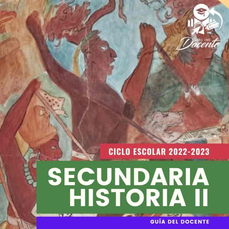 Planeación trimestral Secundaria Historia II (NUEVO MODELO EDUCATIVO) ciclo  2022-2023